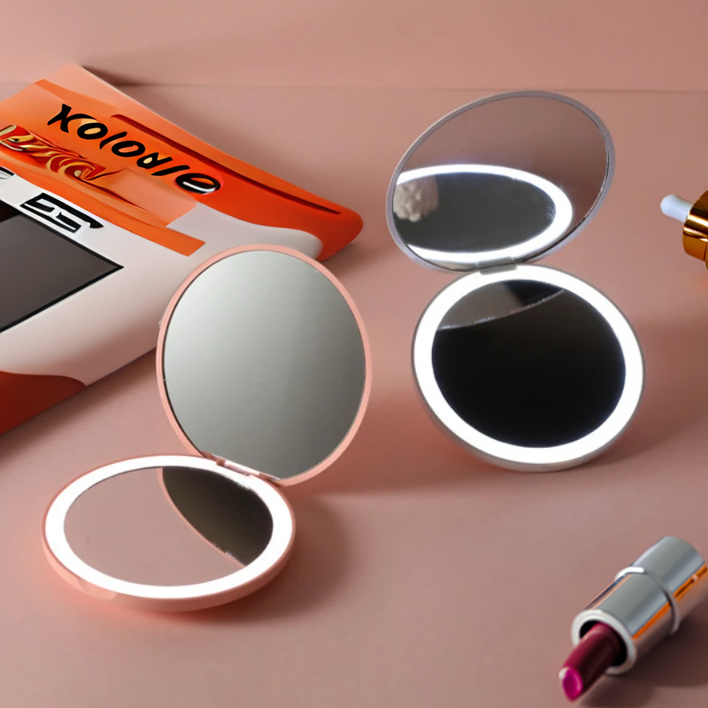 LED Make-Up Spiegel für unterwegs