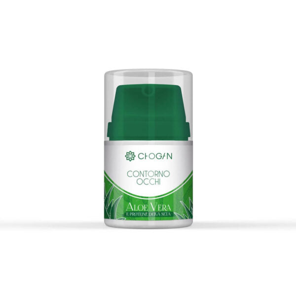 Augenkontur Creme mit Aloe Vera und Seidenprotein