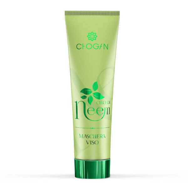 Masque facial à l'huile de neem et à l'argile verte (pour les peaux impures)