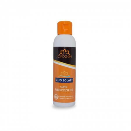 Tanning oil with walnut shells and St. John's wort