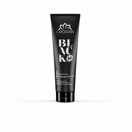 Black shampoo with activated carbon