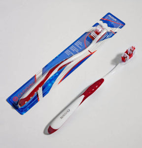 Toothbrush with medium bristles